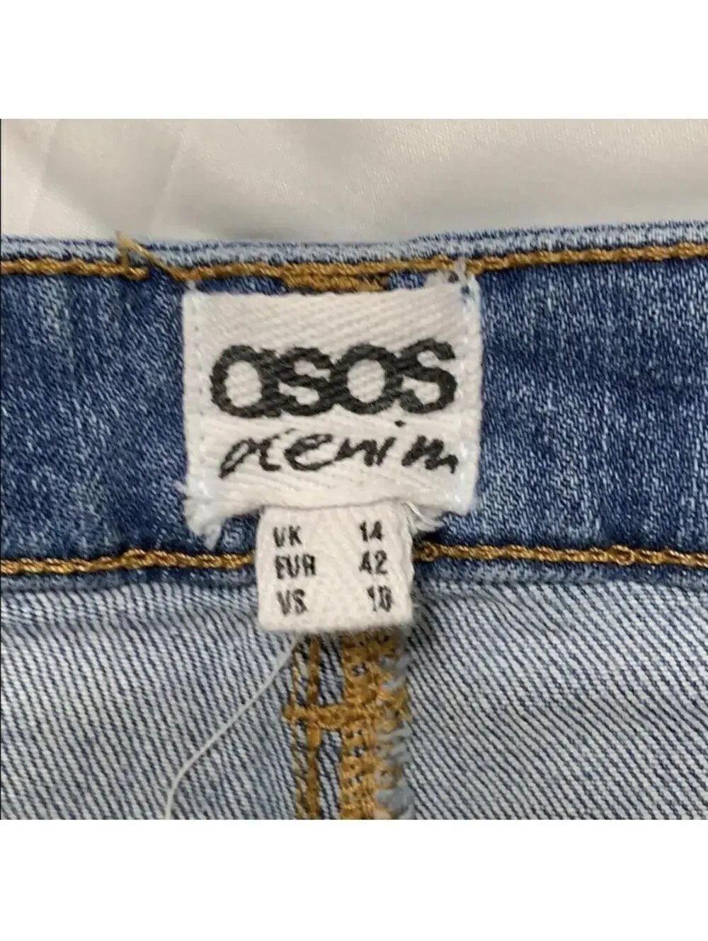 ASOS denim shorts